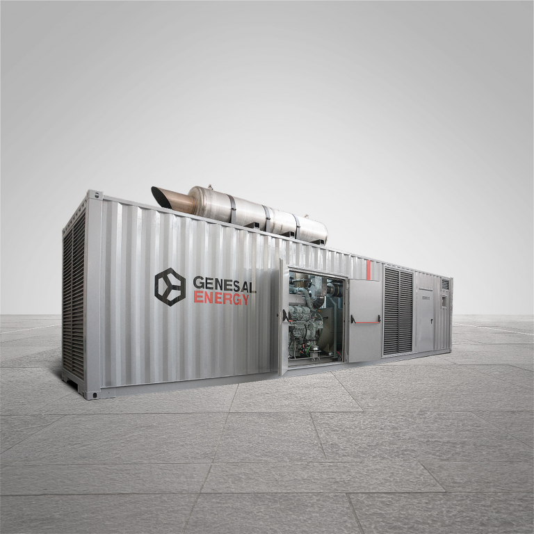 Soundproof genset for a combined cycle power plant in Coatzacoalcos, Mexico