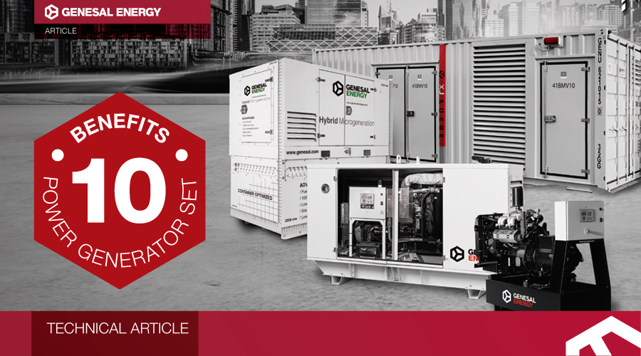 Technical article. 10 benefits and advantages of electric generators