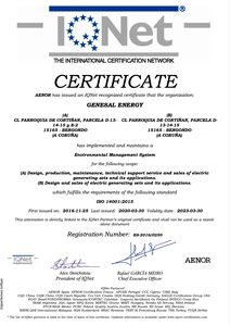 ISO 14001 Certification