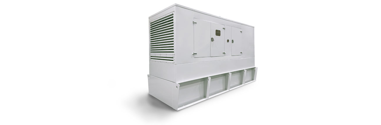 Generator set for a shopping mall in Germany