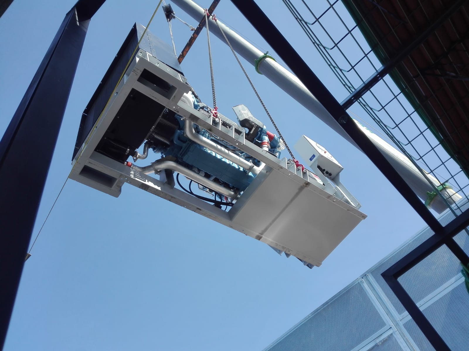 Emergency power to guarantee security in a Data Centre in Madrid