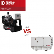 Generadores a gas vs diésel