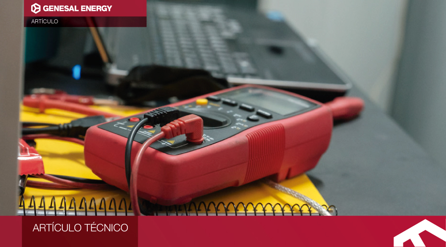 Tester para comprobar el perfil de carga eléctrica de un grupo electrógeno