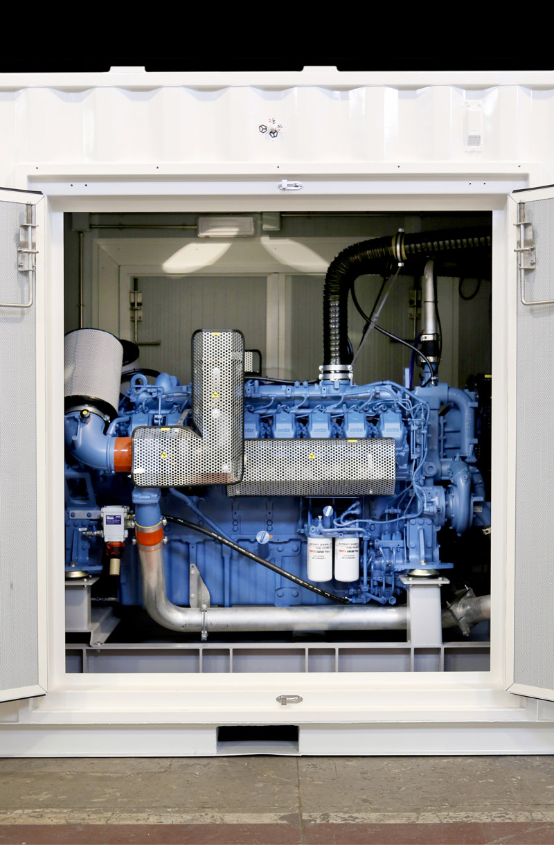 grupos electrogenos superinsonorizados motor mercado chileno Genesal Energy
