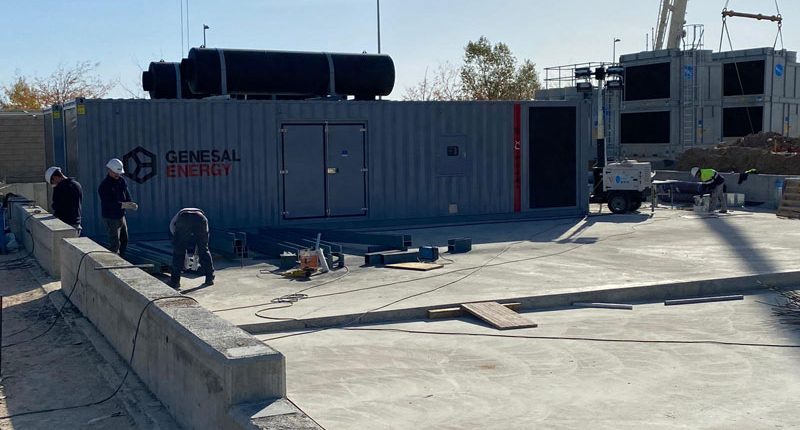 grupo electrogeno para el Hospital de Emergencias Enfermera Isabel Zendal en Valdebebas