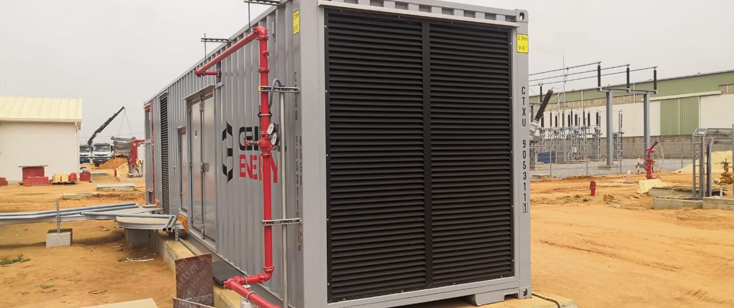 grupo electrogeno genesal energy togo central termoelectrica instalado
