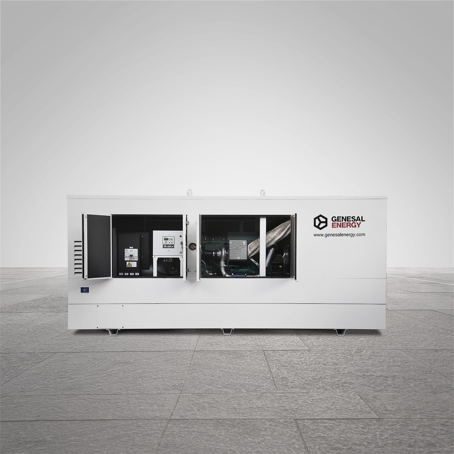 Emergency generators for stadiums Mendizorroza