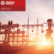 Imagen de red eléctrica conmutación red/grupo