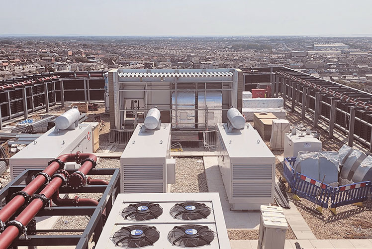 General view of the generators installed by Genesal.