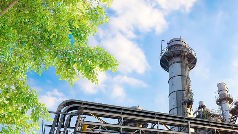 Sustainable industry focused on efficiency and the environment.