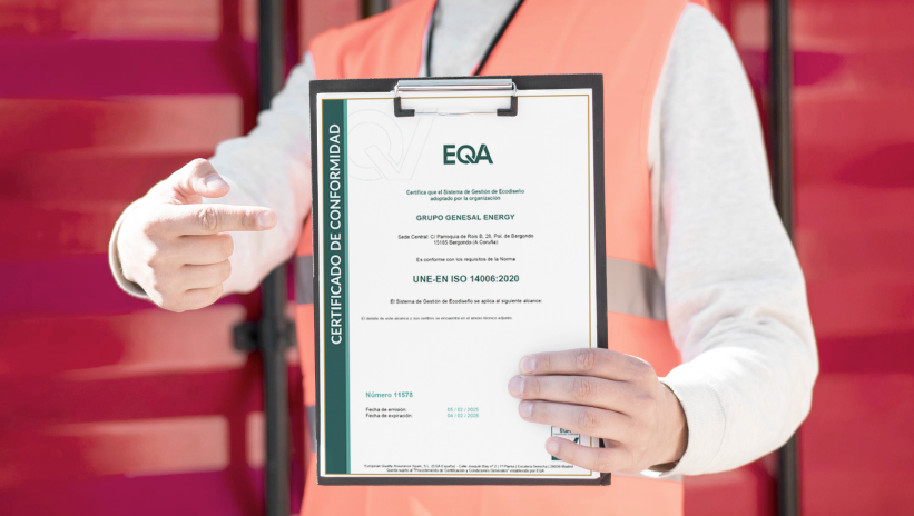 Genesal Energy’s ISO 14006 Certification