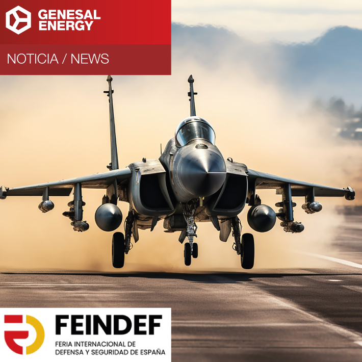Genesal Energy en FEINDEF 25: energía para defensa