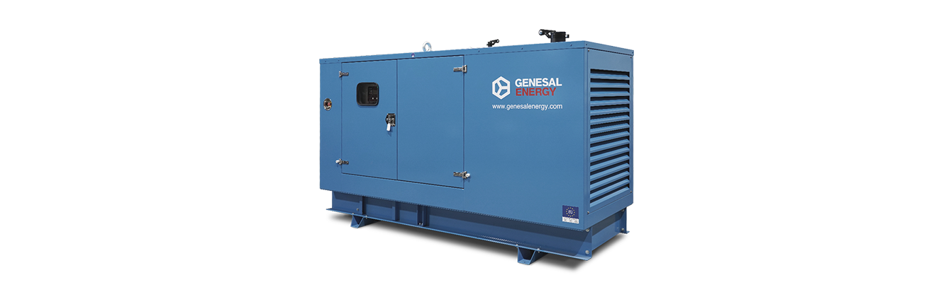 Grupo electrógeno para tratamiento de aguas de Genesal Energy.